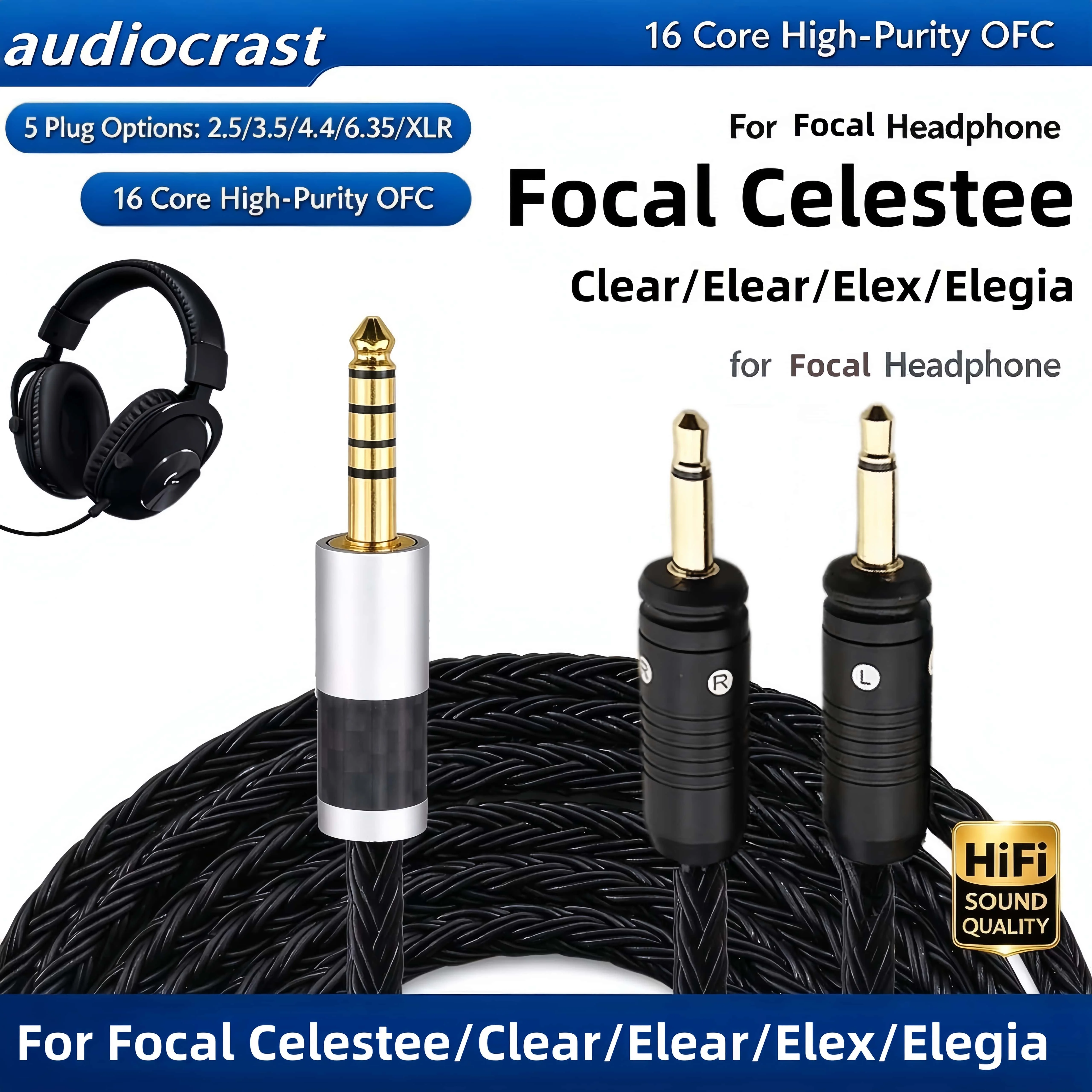 16-core-silver-plated-headphone-cable-for-focal-clear-elear-elex-celestee-elegia-stellia-25-44-35-4-pin-xlr-07-5m