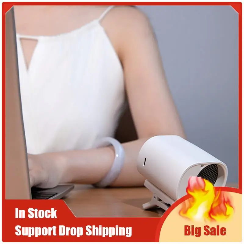 

A35F Новый 360° ° Вращающийся уличный вентилятор с зажимом и светодиодным дисплеем, 100-скоростная регулировка, небольшой электрический портативный зажимной вентилятор