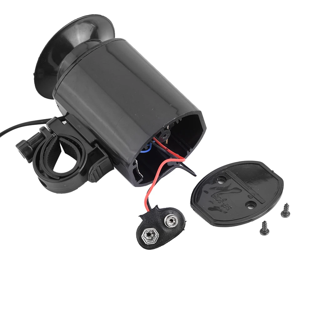 Picture 5: Bike  Handlebar   High Quality 6 Sounds Super Loud Electronic   Horn  Alarm Electric Horn