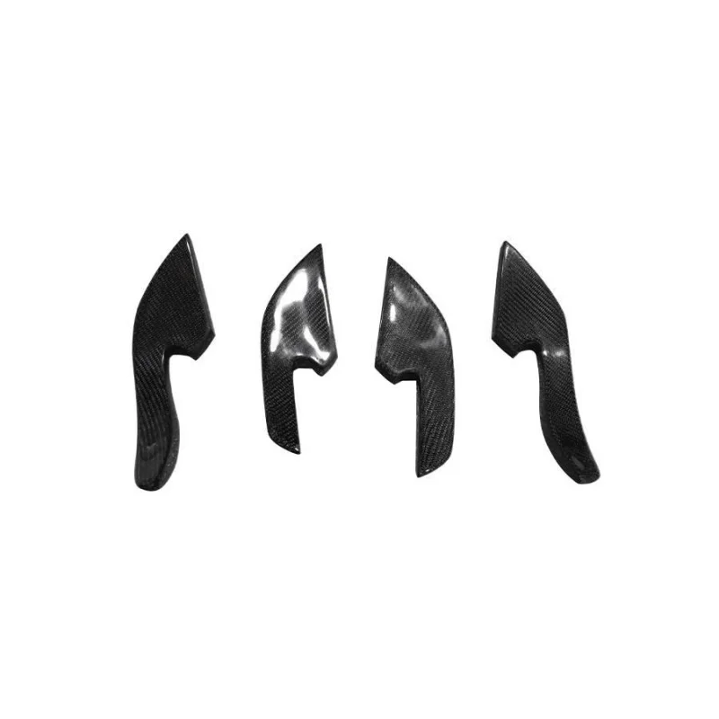 

Suitable for 12-15 Audi RS6 RS7 Carbon Fiber Modified Surround Front Bumper Air Knife