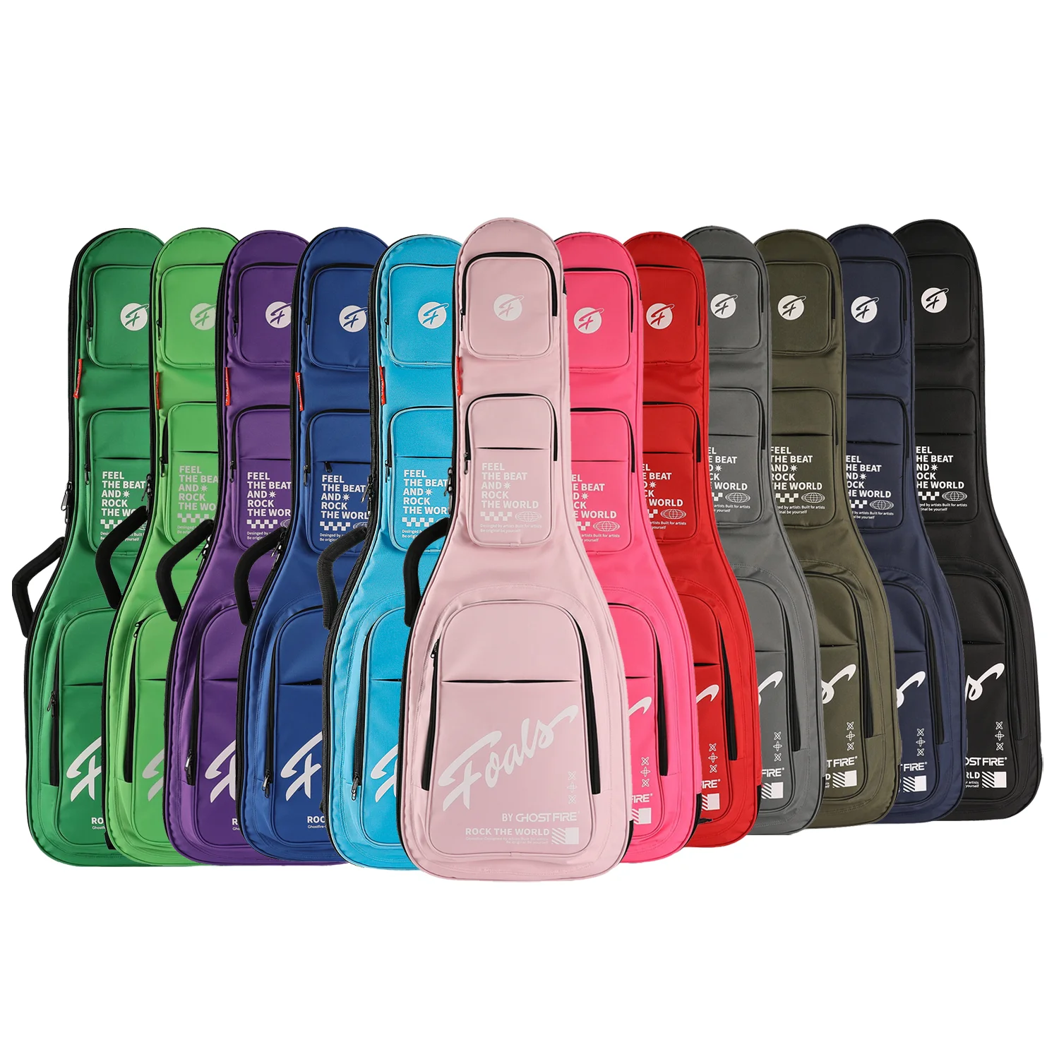 

FOALS Dream Bubble Series ElectricBass Guitar Gig Bag - Super Thick 22mm Padding, Water-Resistant (Fits 4/5-String Bass)