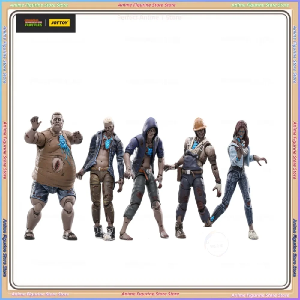 Figurka akcji JOYTOY 1/18 (5 SZT./ZESTAW) Życie po infekcji Zombie Anime Kolekcja Model Militarny