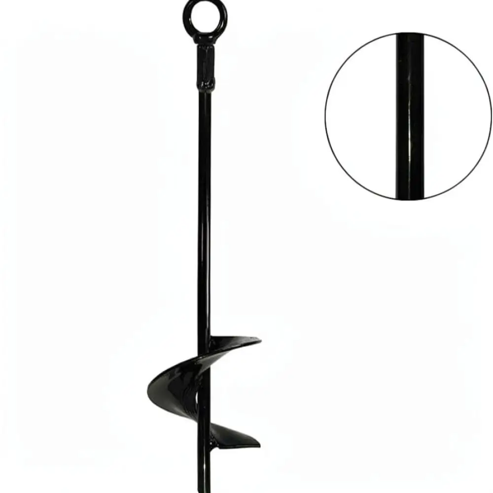 Metal Spiral Ground Anchor For Trampoline Camping Tent Canopy Shed Garden Fastening Portable Drill Installation Fasteners