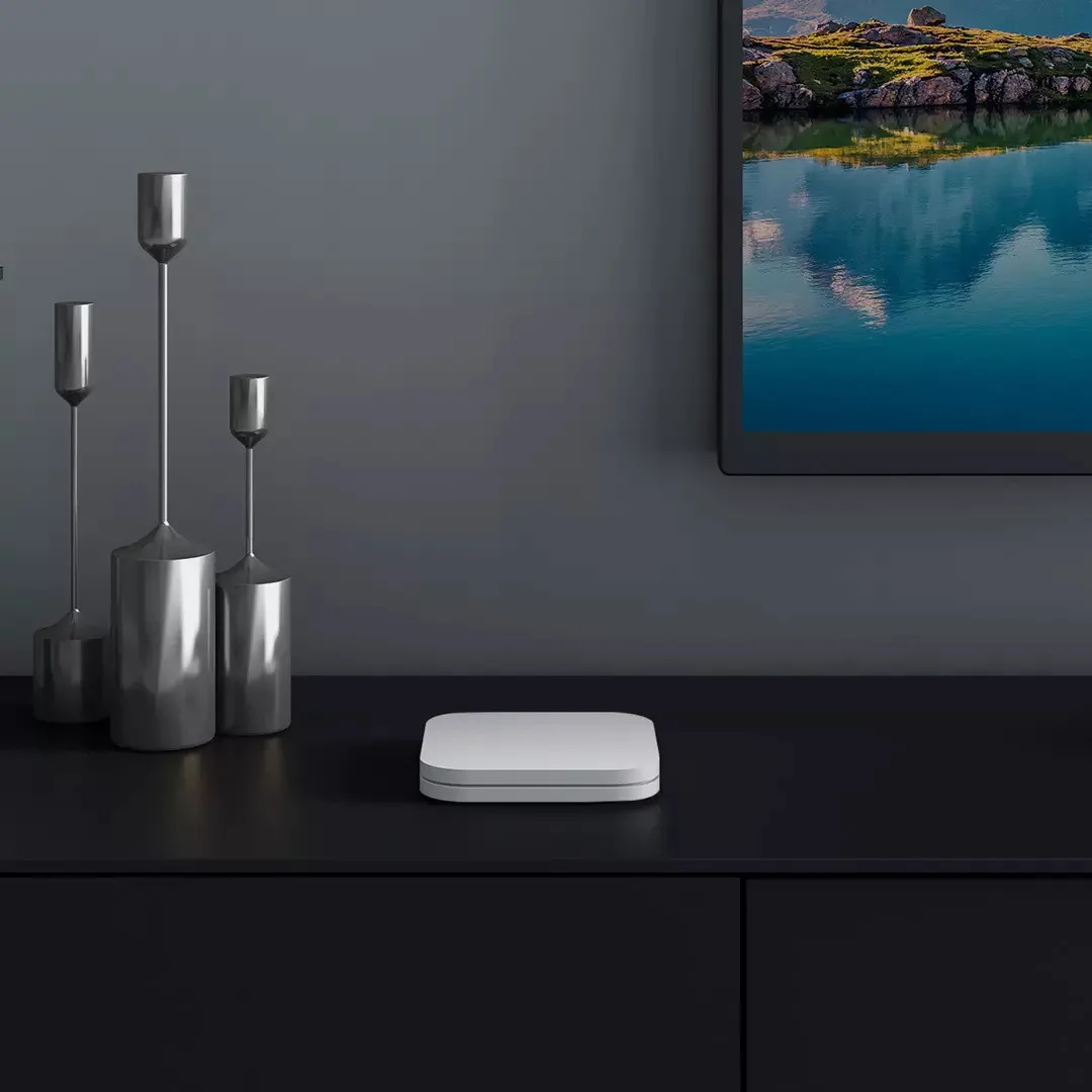 Mijai Tv Box4 용 스마트 스트리밍 미디어 플레이어, 1.9Ghz Amlogic 쿼드 코어 5G Wifi 블루투스 안드로이드 4K Hdr 중국어 버전