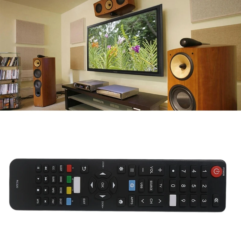 Fernbedienung Remote Control RC320 for Fanco Atvio Rc320 for Smart Netflix