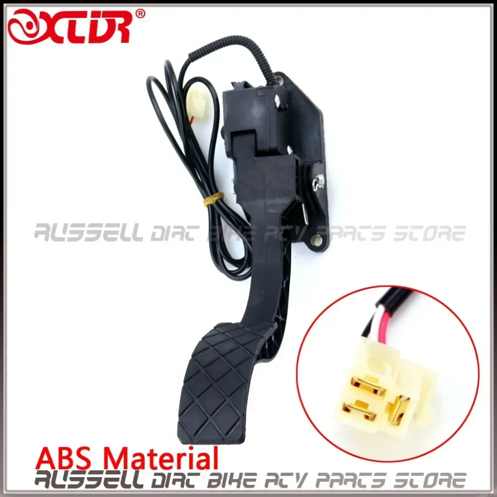 

ABS Foot Throttle Speed Control Pedal Fit For Electric Bike Scooter kart ATV Electric Tricycle