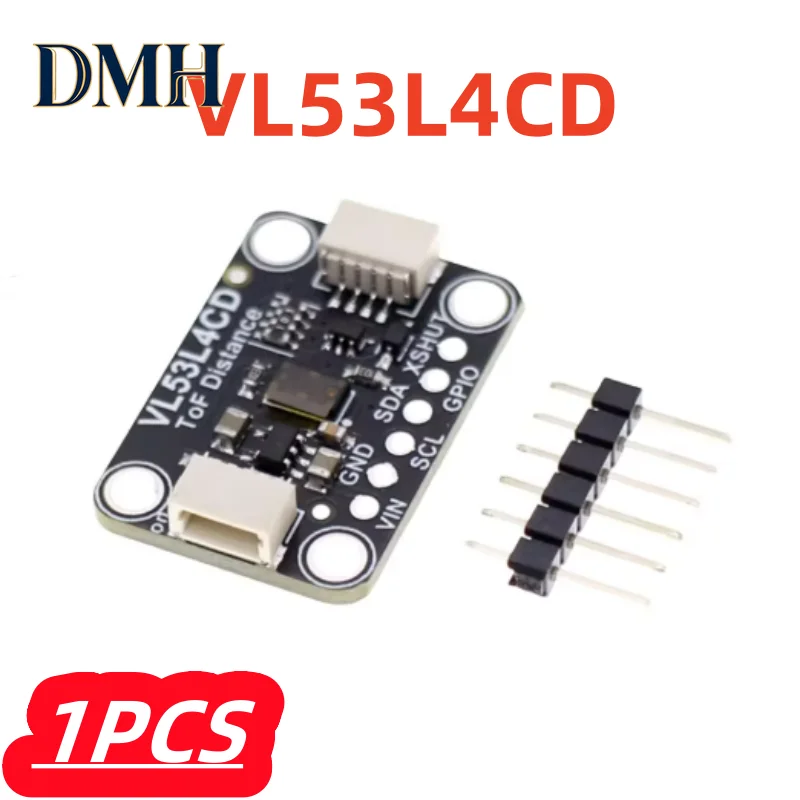 1Pcs/lot 100% New The VL53L4CD time-of-flight distance sensor module is compatible with STEMMA QT Qwiic from 1 to 1300mm