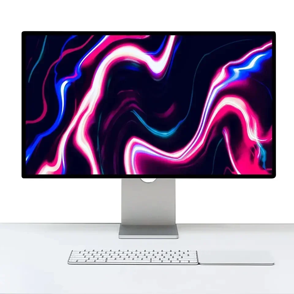 27" Screen 3840*2160 4k IPS HDMI2.0+DP1.4+USB2.0 Monitor GLOSSY Screen 27 Inch Type-c 60HZ Aluminium P27U SE KUYCON Hole Style