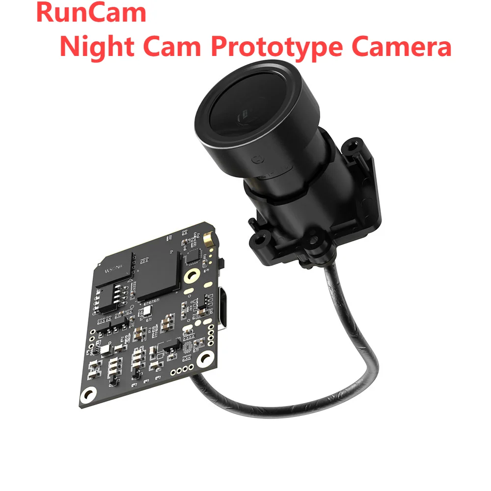 RunCam Night Cam Prototype Camera 1/1.8”Sensor 0.5 Lux 2.7K 30fps Video Resolution DC 5V for RC FPV Racing Drone Quadcopter