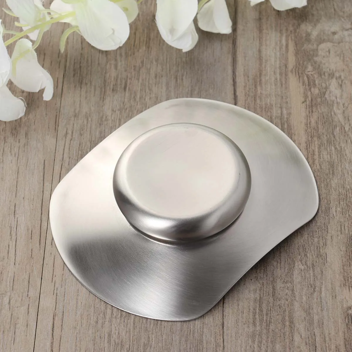 

Double Layer Stainless Steel Soap Box Flying Saucer Holder for Bathroom Shower Easy Clean Rustproof Elegant Design