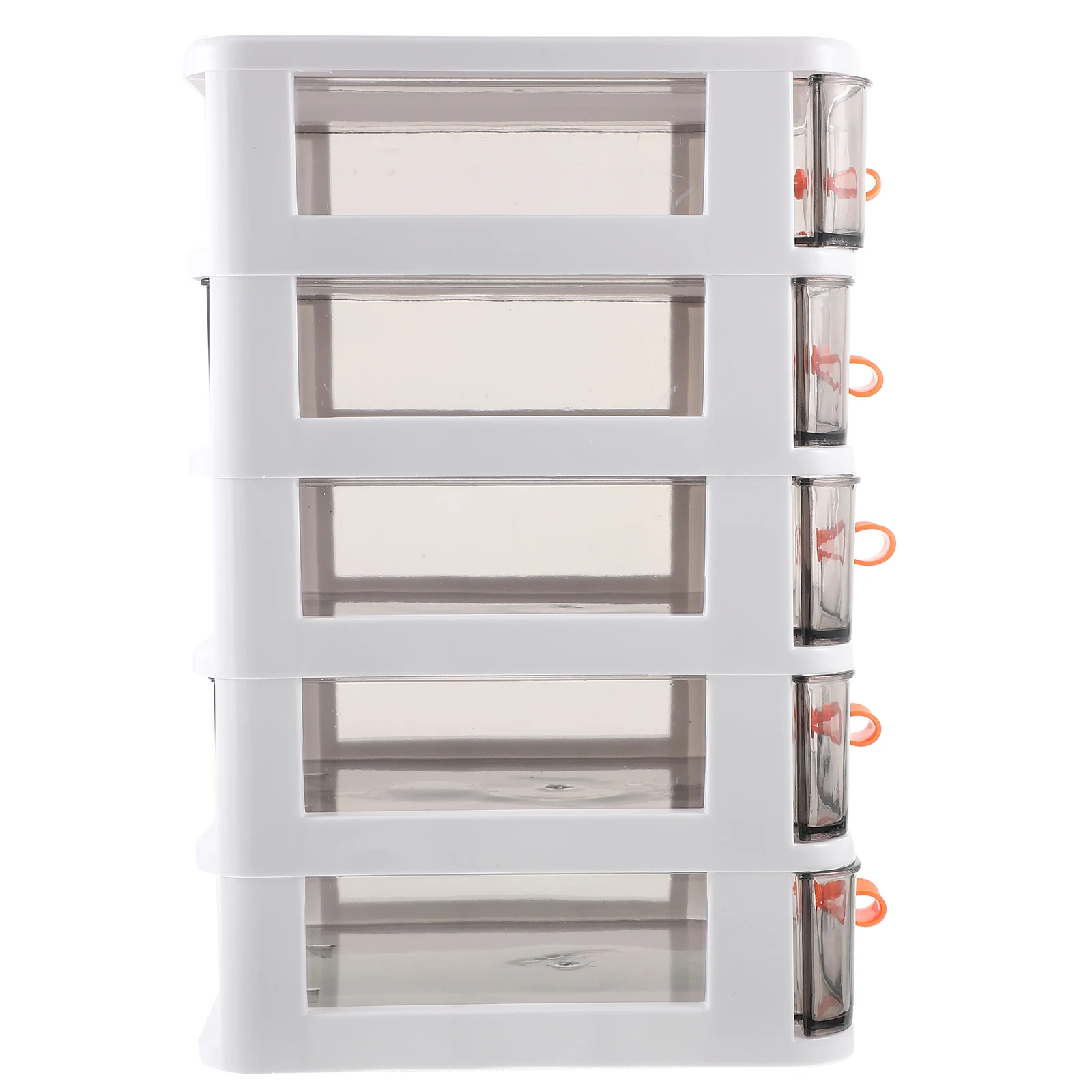 

Desktop Organizer for Makeup Brushes Cosmetics Storage Large Capacity Plastic Drawer Style Table Container Stationery Case