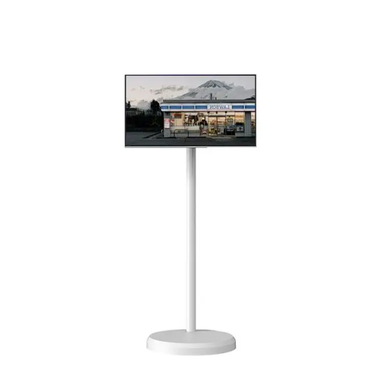 

Car TVFloor Standing Android 12 Jcpc Bestietv Free Touch Screen Stand Tv Follow By Me 12V Tv For Motorhomes Rv Smart Android Tv