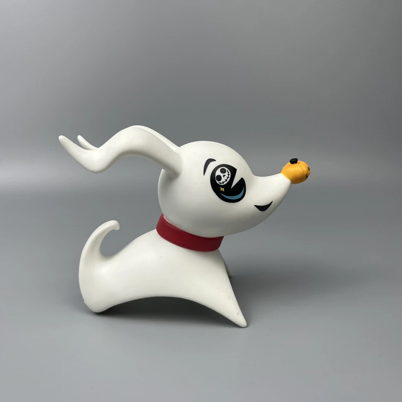12 cm gran perro fantasma de dibujos animados cero en Jack figuras de acción muñeca colección para niños modelo Skellington juguete