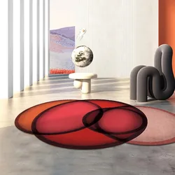 Irregular Shape Creative Decoration Living Room Carpet Abstract Bedroom Soft Rug Art Leisure Area Plush Floor Mat Ковер Tapis 러그
