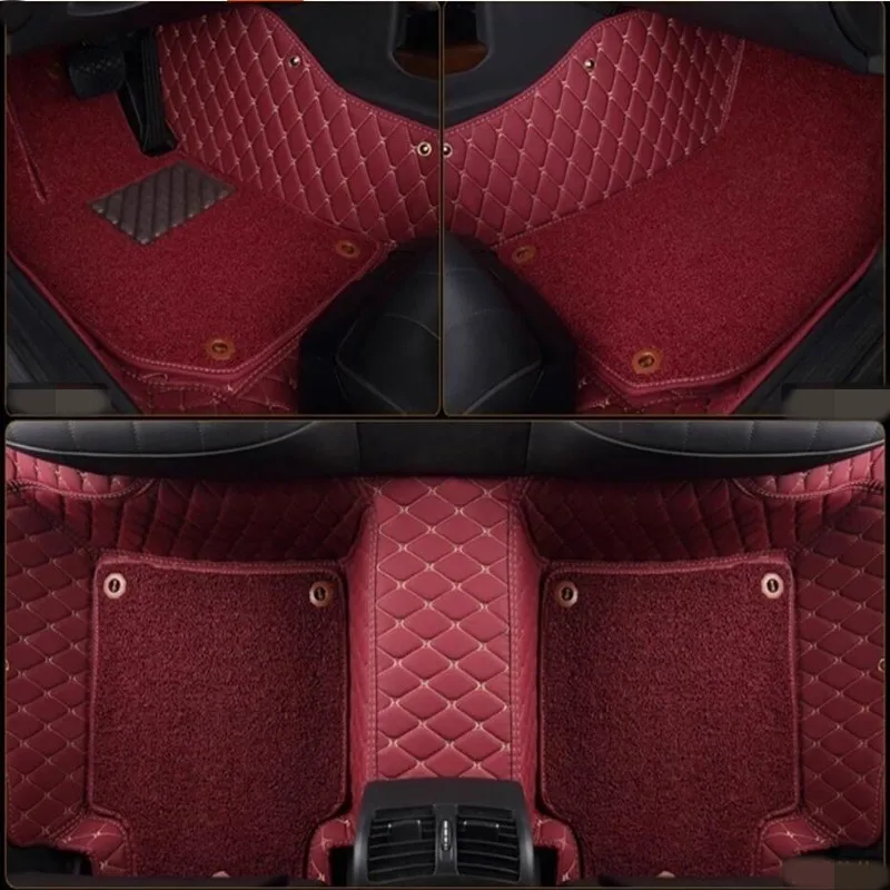 

Специальные автомобильные коврики на заказ для Mercedes Benz AMG GT 43 50 53 63 2024-2019, двухслойные ковры высшего качества для GT50 2022