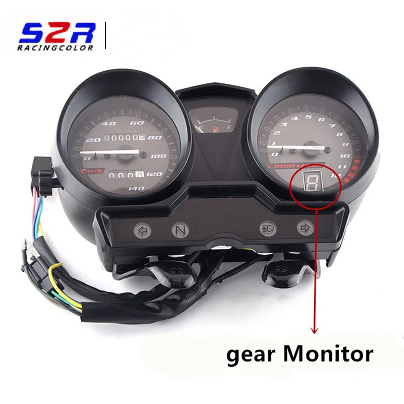 Motorcycle Tachometer Meter Gauge Motor Tacho Instrument For YAMAHA YB125Z YBR Factor JYM 125 YBR125 YJM125 Hornet Speedometer
