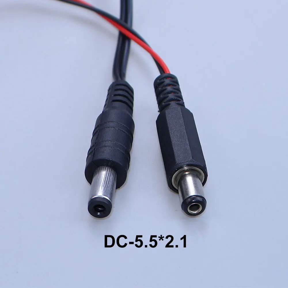 JCD 9V Battery Holder 9V Battery Box With Cover And ON/OFF Switch With Wire Leads Cable And DC Plug 5.5*2.1  DIY Battery Case