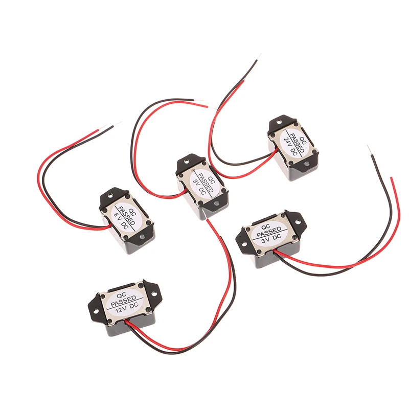 [YY35]【xxx】Mini Electronic Alarm Buzzer 2315 Active Mechanical 3V 6V 9V 12V 85dB - Compact Size For Security And Alarm Systems