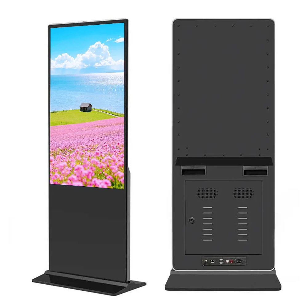 

32 Inch Interactive Digital LCD Touch Screen Kiosk All-in-One Floor Standing Advertising Display with Smart Features