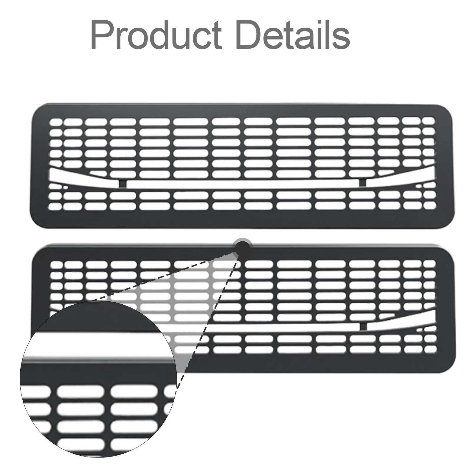 Air Condition Outlet Vent Protection Cover for Tesla Model Y 2025 Rear Seat Plastic Grille Blockage Proof Interior Accessory