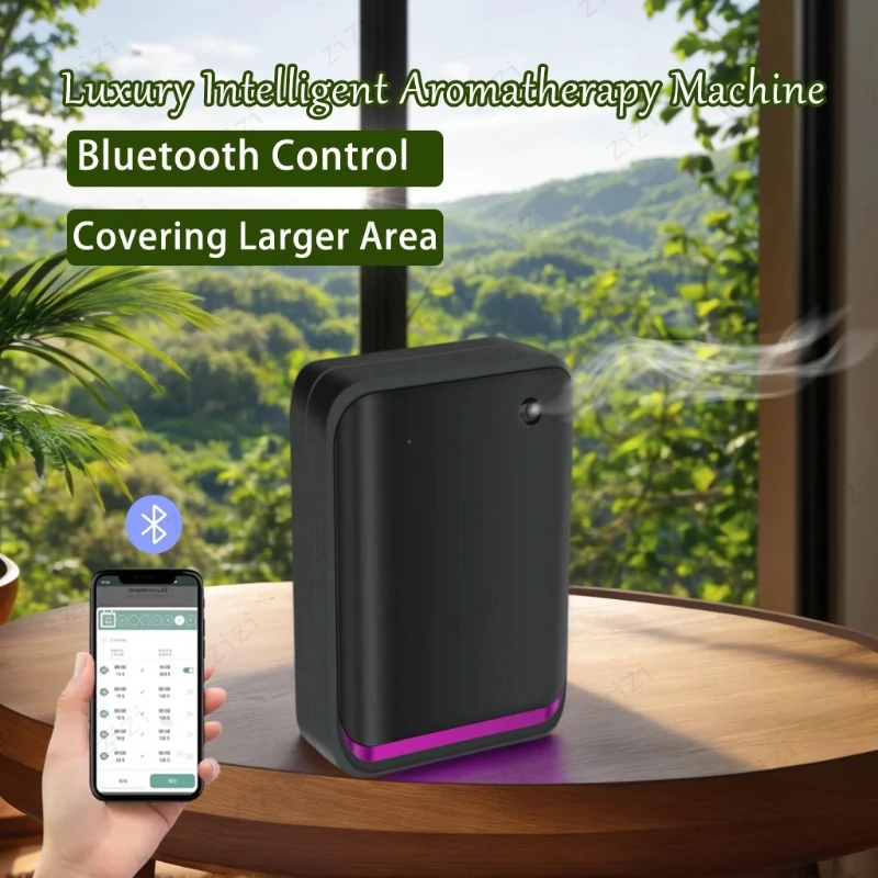 Commercial Flat Wall Mounted Atomizing Aromatherapy Machine with Intelligent Control and Home Automatic Fragrance Machine