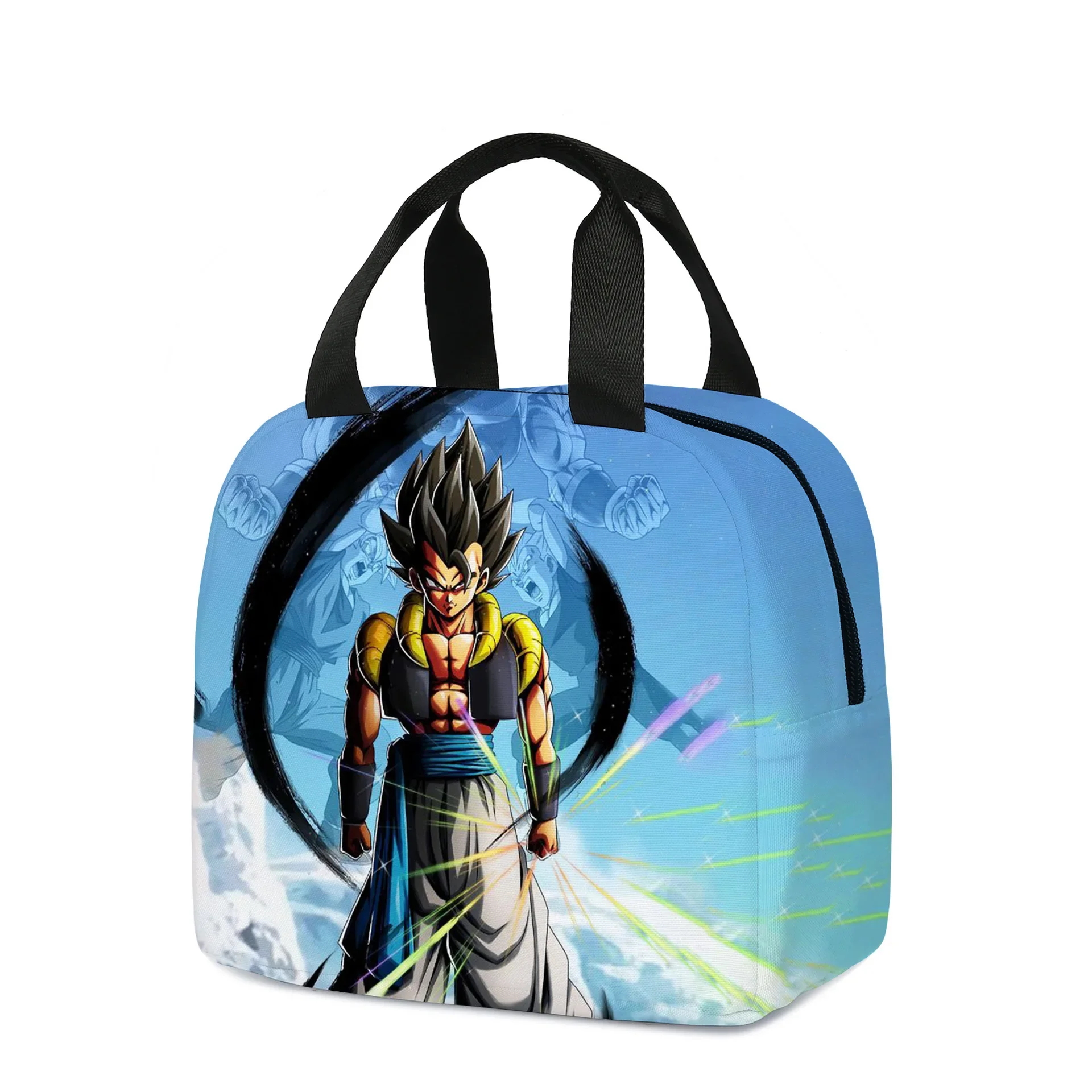 Bandai 3D Dragon Ball Meal Bag Cartoon Portable Ice Bag Kids Lunch Bag Birthday Gift for Girls Kids Boys