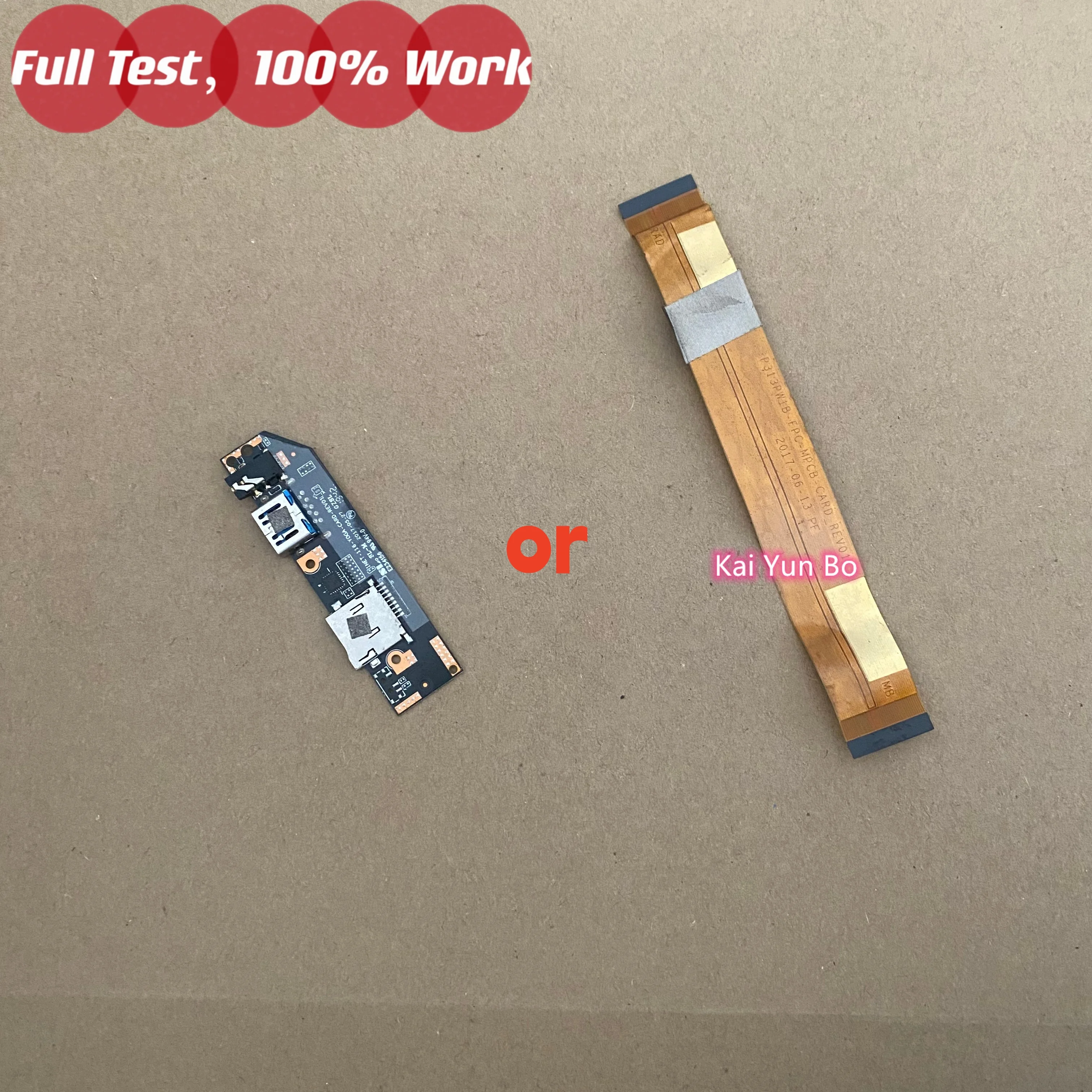 modulo-ou-cabo-conector-de-Audio-usb-e-cartao-sd-para-notebook-forezbook-x3-inet-116-yoga-card-rev01-p313pw1b