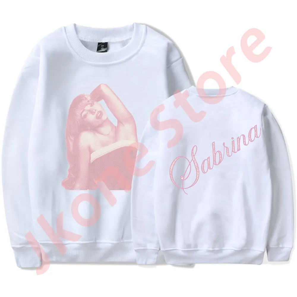 Sabrina Carpenter Espresso Photo Crewneck Sweatshirts Short n' Sweet Tour Merch Unisex Fashion Casual Long Sleeve