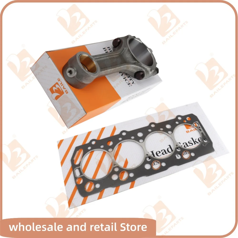 

4D56 Connecting Rod For Mitsubishi Engine Cylinder Head Gasket Con-Rod Overhaul Rebuild Kit Engine Spare Parts