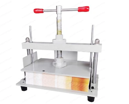 

A3 A4 A5 Flattening Machine Manual Document Voucher Binding Machine Paper Press Bills/Checks/Brochures/Nipping Machine