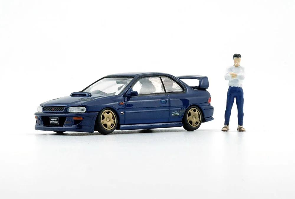 New 1/64 Scale  Impreza WRX CG8 Type-R-ID Version 3 inches Cars by BM Creations JUNIOR Diecast toys For Collection Gift