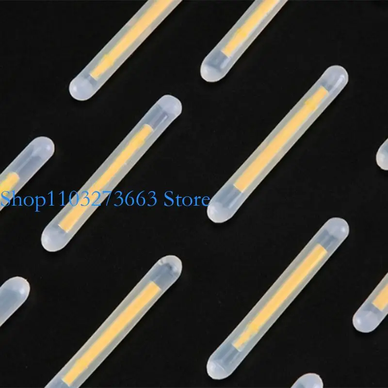 R6fe 100pcs pesca barra brillo brillante verde fluorescente palo punta glow nocturna pesca palo suministros pesca