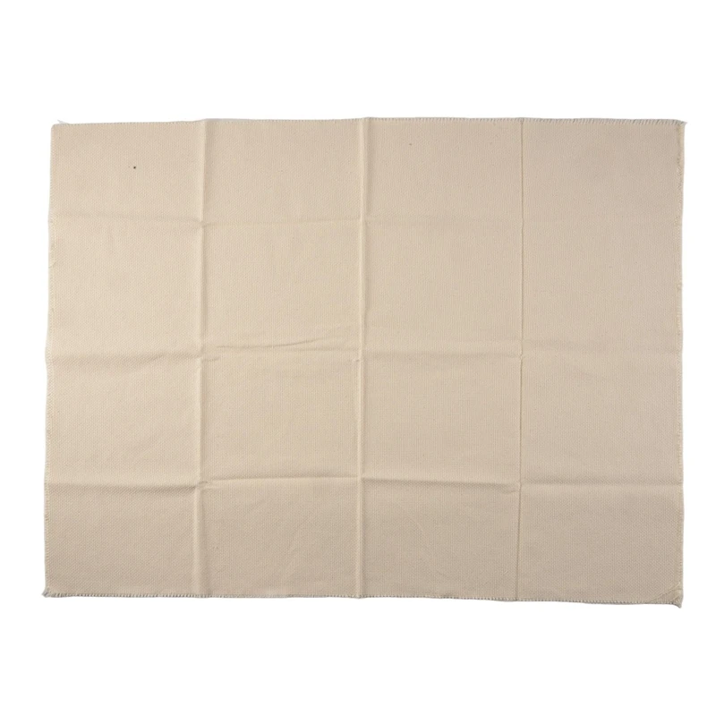 محبوك النسيج اليدوية غزل القطن الرهبان القماش لكمة إبرة DIY بها بنفسك التطريز التطريز النسيج 67X50cm