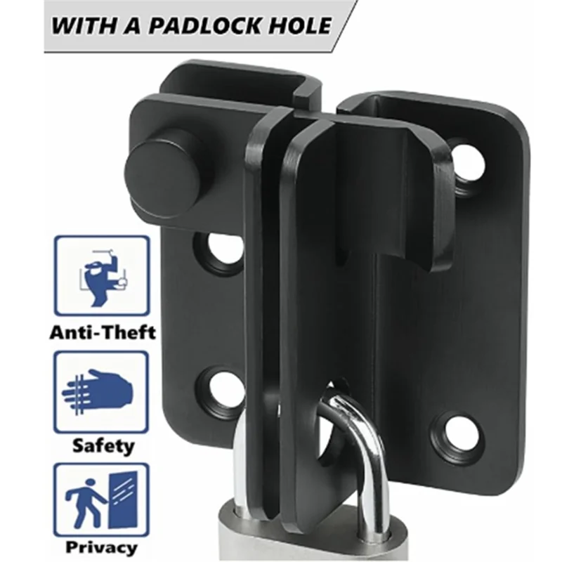 A003 откидная защелка, раздвижной болт, защелка, защитный дверной замок для сарая, шкафа для домашних животных, клетка для сада, ванной комнаты, гаража, окна, раздвижная дверь