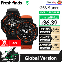 Black Shark GS3 Sport Smart Watch Global Version 1.43'' AMOLED Display 18 Days Life 5ATM GNSS