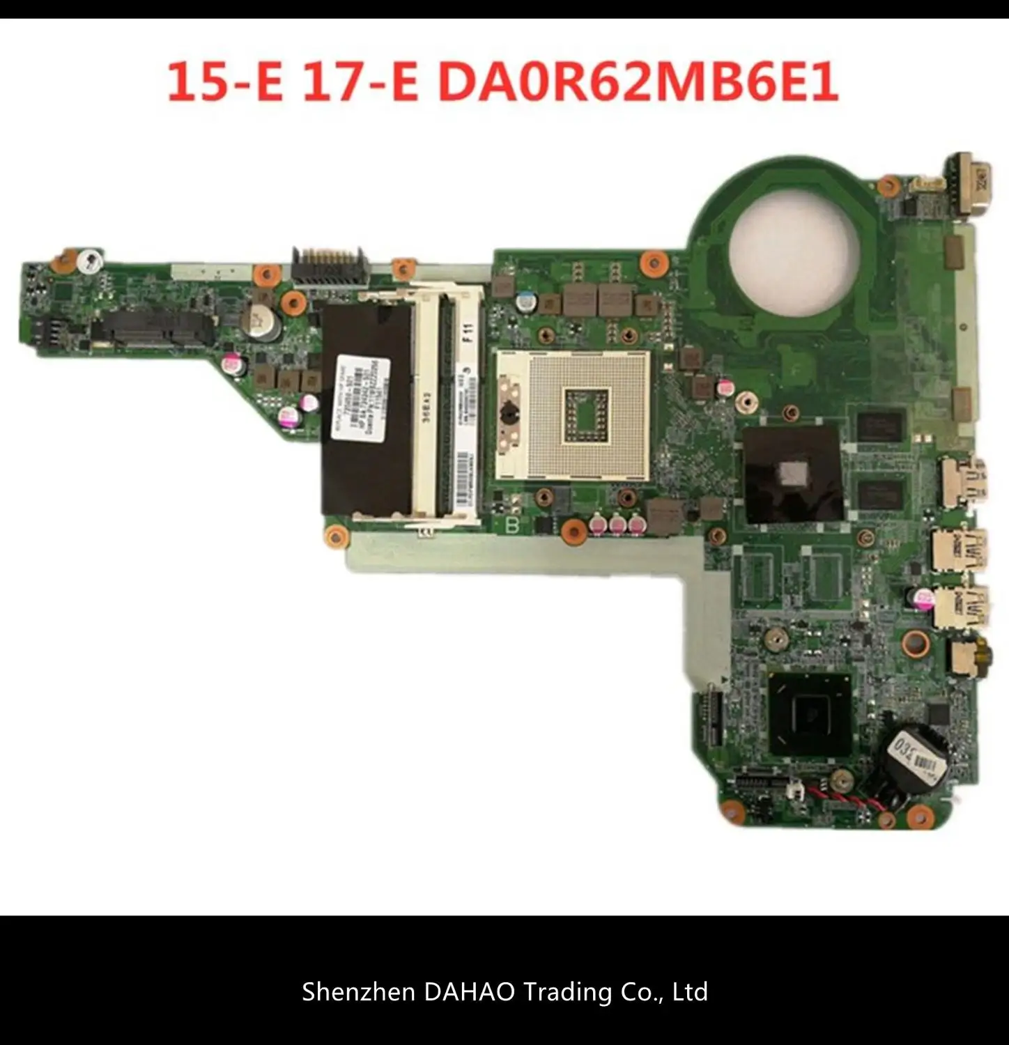 

713258-501 713258-001 Motherboard for HP Pavilion 14-E 15-E 17-E 15-E028TX Laptop Motherboard HM76 DA0R62MB6E0 DA0R62MB6E1 DDR3