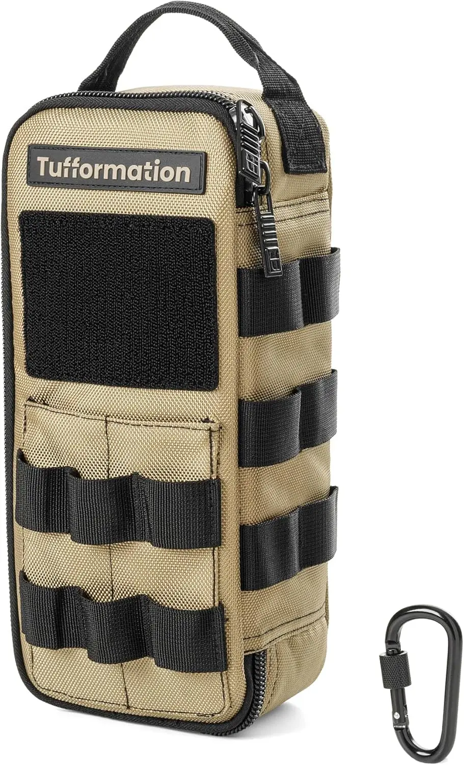 

Heavy Duty Small Tool Bag Pouch Portable Utility Organizer Case with Zipper Handle for EDC, Motorcycle, Road Bike, Electricians