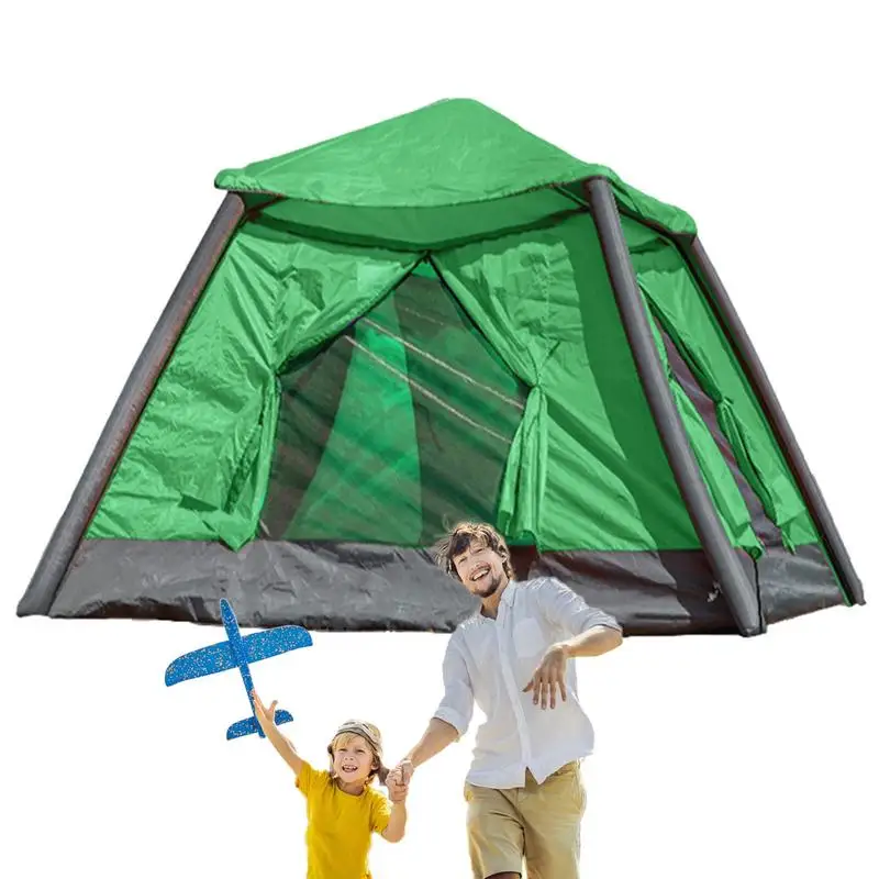 

Portable Inflatable Tent Automatic Quick Open Folding Sun Shade Shelter Outdoor Tents For Picnicking Camping Survival And Hiking