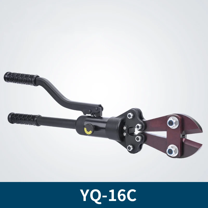 

Hydraulic Steel Bar Shear YQ-16C Manual Steel Bar Cutter Multifunctional Shear 4-16mm Hydraulic Cutting Tools