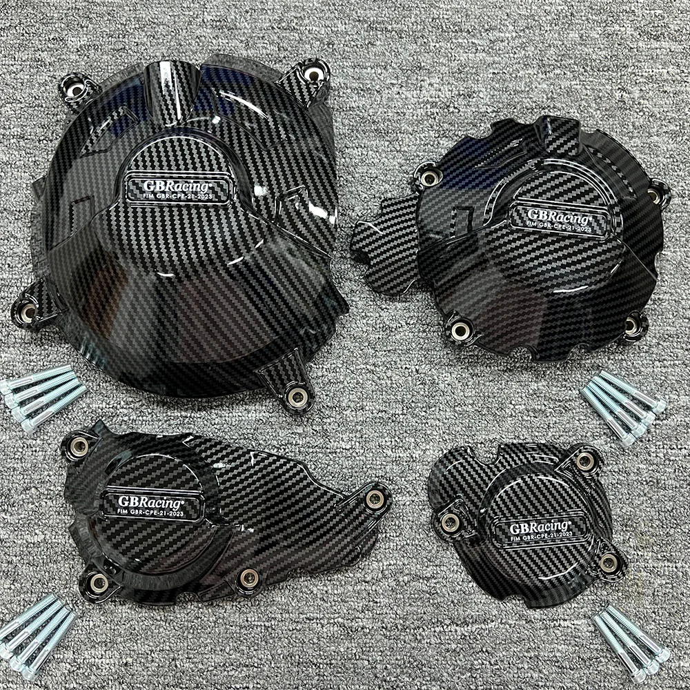 

2016-2020 для TRIUMPH Speed Triple S/R и RS 1050, корпус двигателя мотоцикла, защита от падения, устройство из углеродного волокна, текстура