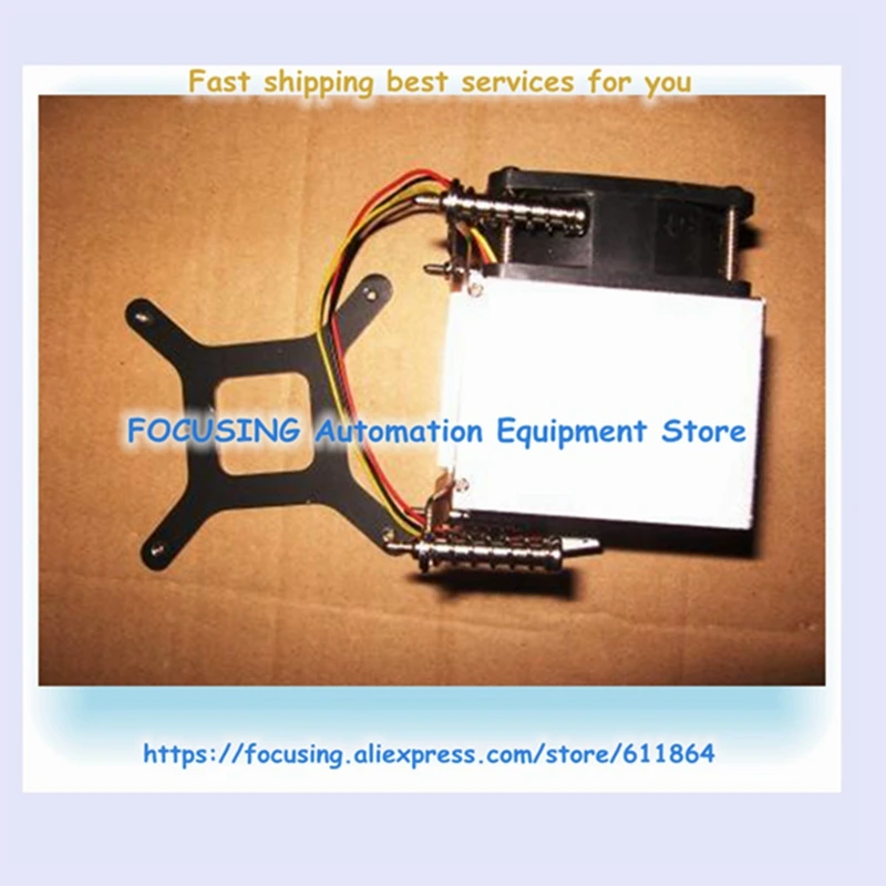 

2U775 Боковой медный алюминиевый сервер управления нижним радиатором