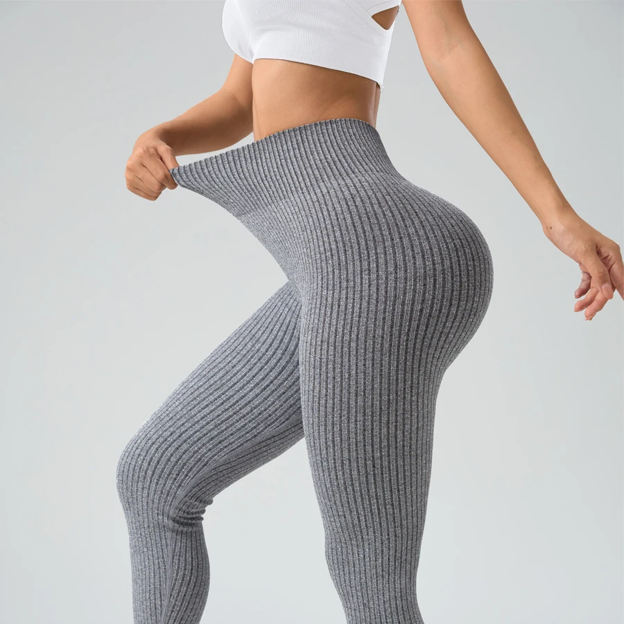 Women Sports Leggings Seamless Yoga Pants w/Tummy Control Sportswear Woman Gym Leggings Women's Trousers Fitness Female Clothing image 4