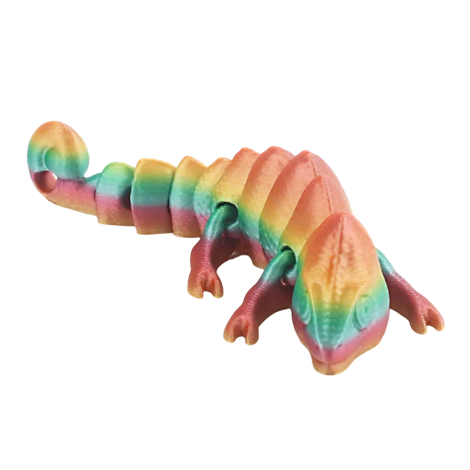 

3D-печать, имитация градиента, ящерица, подвижное украшение для рабочего стола, новая игрушка