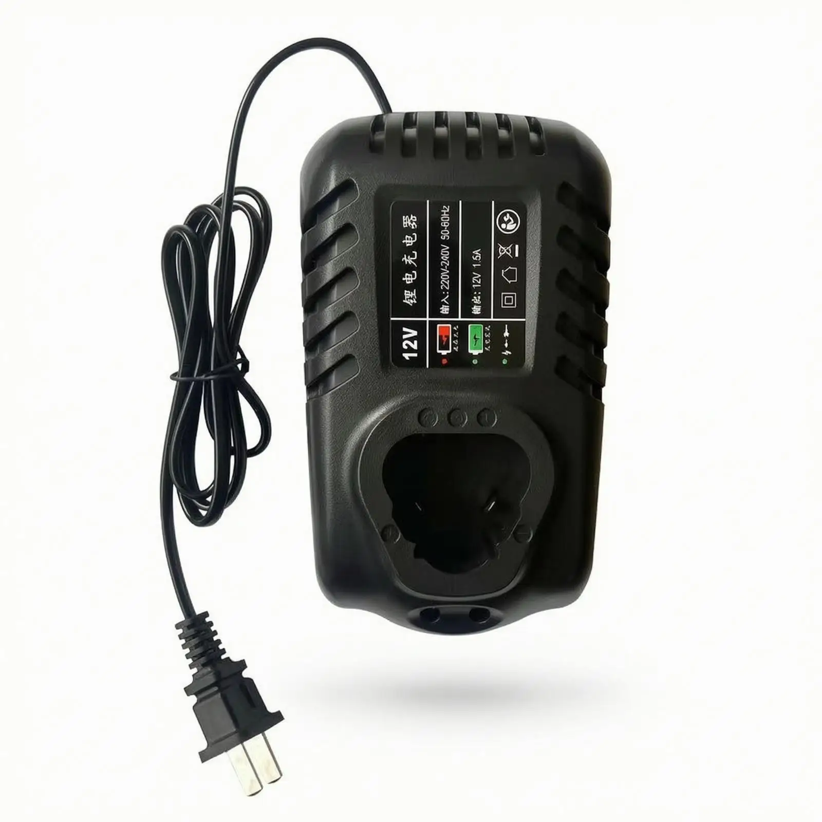 Charging Device for Cordless Drill 21V Power Tool Battery Charger with Molded Housing for Electric Wrench Repair