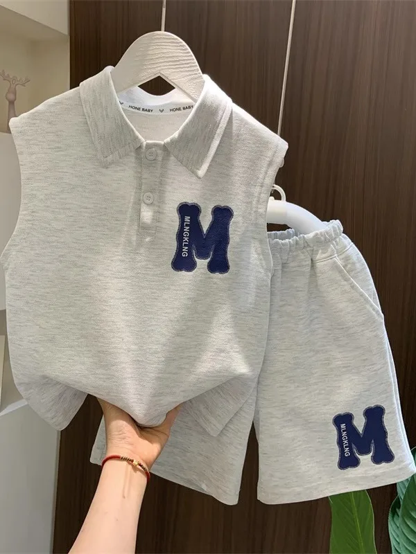 conjunto-de-camiseta-y-chaleco-de-verano-para-ninos-dos-piezas-sin-mangas-ropa-moderna-para-bebes-sin-marca-registrada