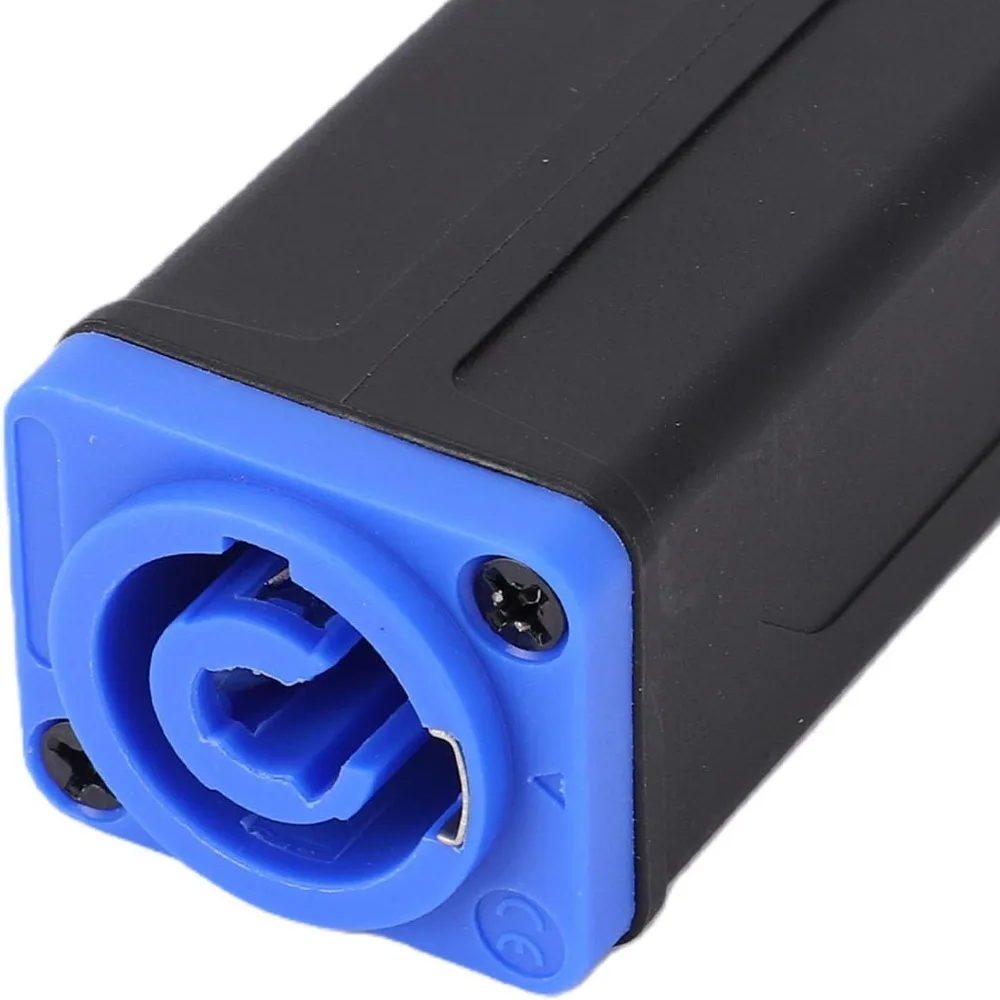 2pcs Durable three‑core Connector 13 AWG Male to Female AC Coupler Adapter Ac Power Connector Extension Adapter Stage Light