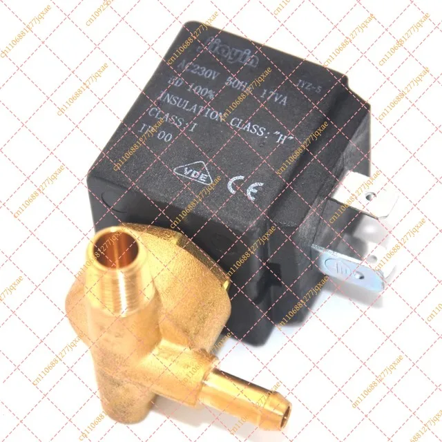 220V Normally Closed Steam Solenoid Valve, Coffee Machine Electromagnetic Valve Accessories