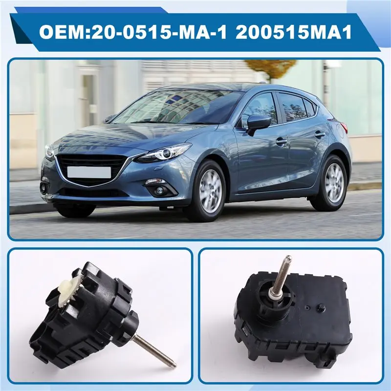 Car Headlight Level Adjustment Motor Actuator For Mazda 3 1.6 For Mazda 6 2008-2013- Model Code 20-0515-MA-1 200515MA1