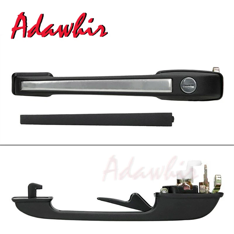 

FOR AUDI 80 78-86 100 77-83 OUTER LEFT FRONT DOOR HANDLE WITH 2 KEYS 813837205C 813837205