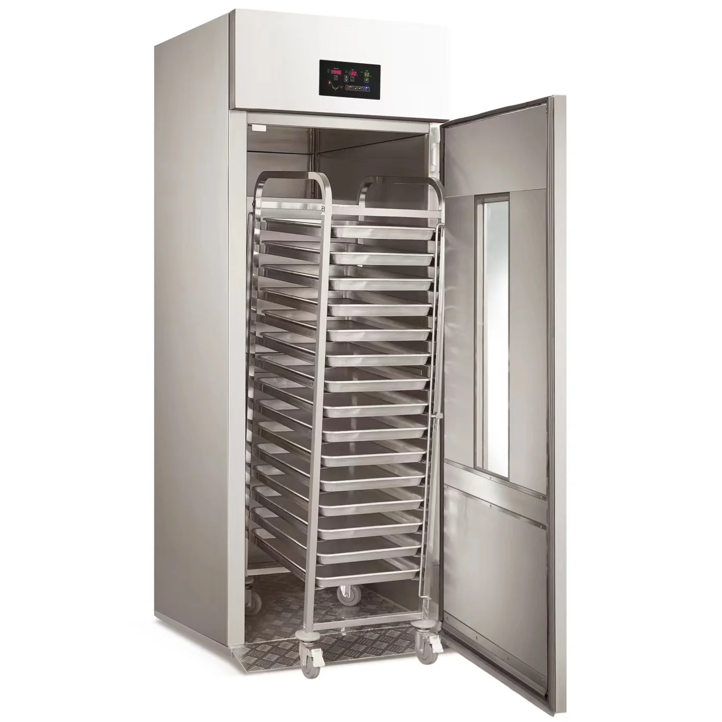 2026 18/36 Trays Stainless Steel  Commercial Bakery Bread Fermentation Box Steamer Fermentation Cabinet